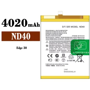 Batteria ND40 per Motorola Edge 30