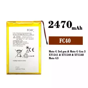 Batteria FC40 per Motorola Moto G 3rd gen / Moto G Gen 3 / Moto G3