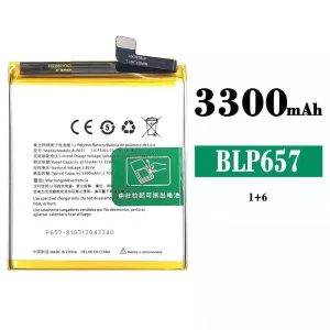Batteria BLP657 per OnePlus 6
