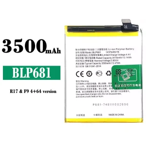 Batteria BLP681 per OPPO R17 / F9 4+64 version