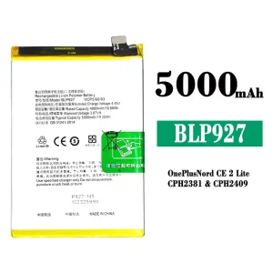 Batteria BLP927 per OnePlus Nord 2 Lite / OnePlus Nord CE 2 Lite