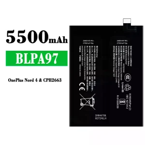 Batteria BLPA97 per OPPO OnePlus Nord 4