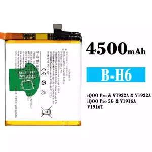 Batteria B-H6 per VIVO iQOO Pro 5G