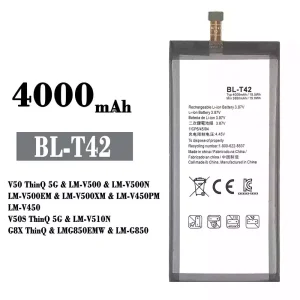 Batteria BL-T42 per LG V50 ThinQ 5G / V50S ThinQ 5G / G8X ThinQ