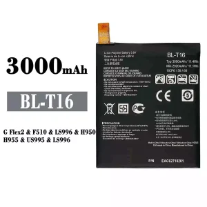 Batteria BL-T16 per LG G Flex2