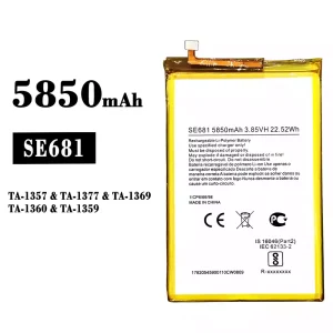 Batteria SE681 per Nokia TA-1357/TA-1337/TA-1369/TA-1360/TA-1359