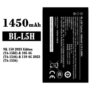 Batteria BL-L5H per Nokia NK 150 2023 Edition