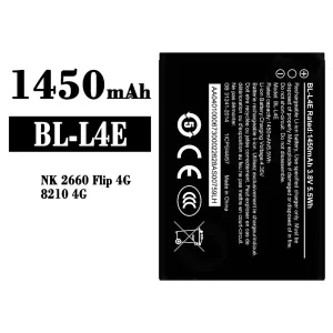 Batteria BL-L4E per Nokia NK 2660 Flp 4G/8210 4G