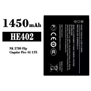 Batteria HE402 per Nokia NK 2780 Flip/CinguLar Flex 4G LTE