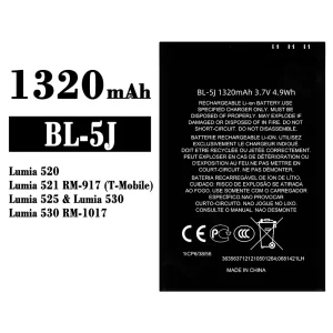 Batteria BL-5J per Nokia Lumia 520 Lumia 521  Lumia 525 Lumia 530
