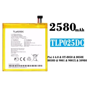 Batteria TLp025DC per Alcatel Pixi 4 6.0