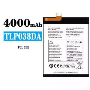 Batteria TLP038DA per Alcatel TCL 20E