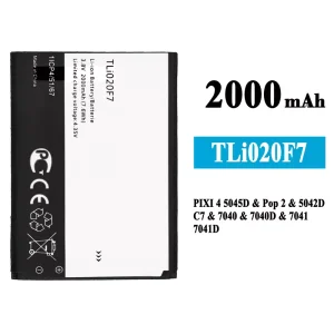 Batteria TLi020F7 per Alcatel PIXI 4 5.0 5045J/5045T/5045D