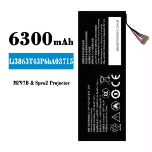 Batteria Li3863T43P6hA03715 per ZTE MF97B/Spro2 Projector