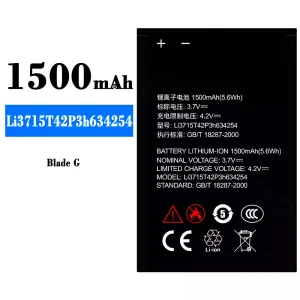 Batteria Li3715T42P3h634254 per ZTE Blade G