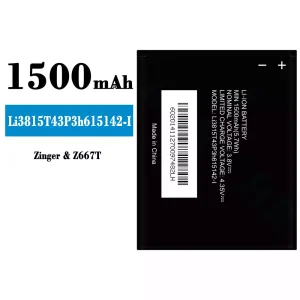 Batteria Li3815T43P3h615142-I per ZTE Zinger/Z667T