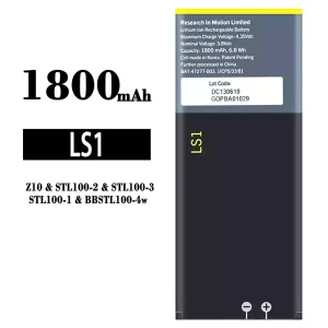 Batteria BAT-47277-003 per BlackBerry Z10/LS1