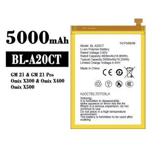 Batteria BL-A20CT per General Mobile GM 21/GM 21 Pro/Omix X300/Omix X400/Omix X500