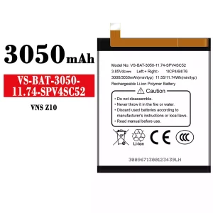 Batteria VS-BAT-3050-11.74-SPV4SC52 per VESTEL VNS Z10