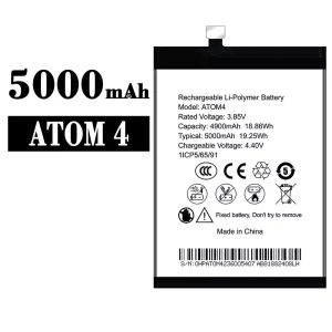 Batteria ATOM 4 per SYMPHONY