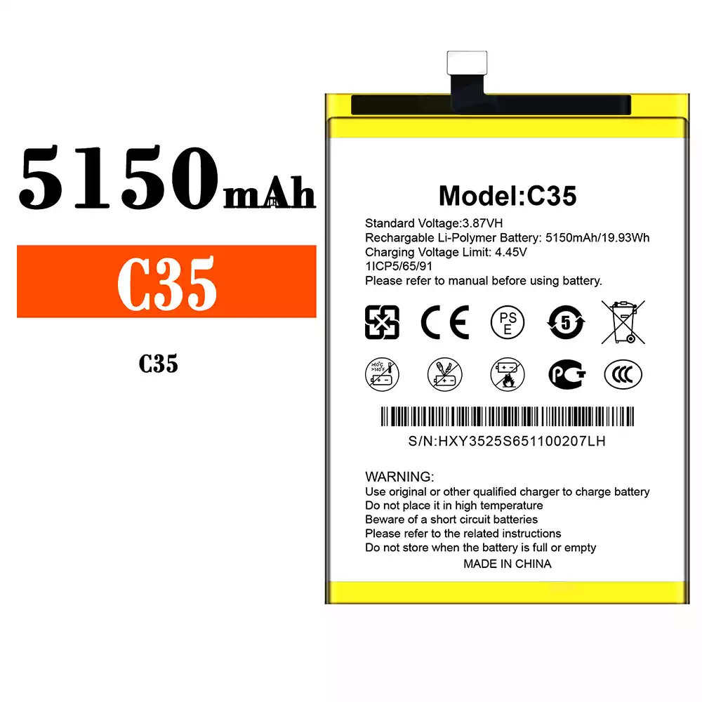 Batteria per Oukitel C35