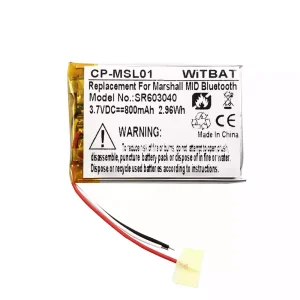 Batteria per cuffie Marshall Monitor,Monitor II,Soundcore Ace A1, Adidas  RPT-01,Urbanears Pampas,Urbanears Plattan 2 BT,Major III Voice