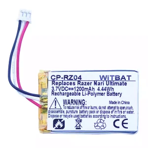 Batteria per cuffie Blackshark V2 Pro,Razer Kraken V3 Pro,Kraken BT Kitty Edition,Barracuda X Wireless,JBL Tune 3