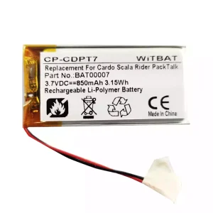 Batteria per cuffie BAT00008,BAT00007
