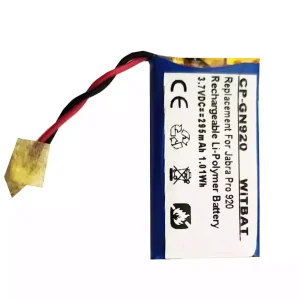 Batteria per cuffie Jabra Pro 900,Pro 920,Pro 923,Pro 930,Pro 935,AHB512229PS