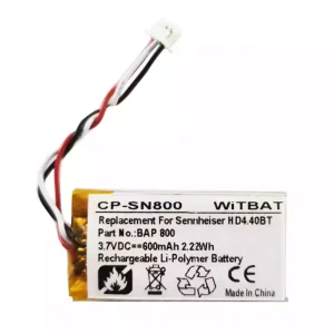 Batteria per cuffie Sennheiser BAP 800,AHB571935PCT-03