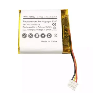 Batteria per cuffie Plantronics 203035-01,203055-01,208769-01,208769-02,213199-01