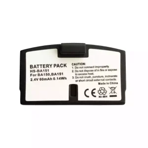 Batteria per cuffie Sennheiser IS150 IS300 IS380 A200 HDI302 HDR65 HDR60 HDR45 HDR80 HDR85