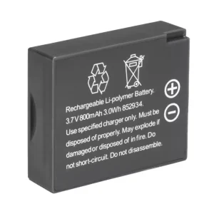 Batteria per cuffie Eartec UltraLITE,UltraPAK,HUB System,LX600LI