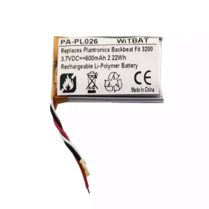 Batteria per cuffie Plantronics BackBeat FIT 3100 3200 TWS Earbuds Wireless Bluetooth Earphones Custodia di ricarica