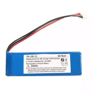 Batteria per altoparlanti JBL Charge 3 2016,GSP1029102A