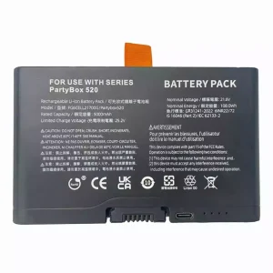 Batteria per altoparlanti JBL PartyBox 520,FG6CELL21700G