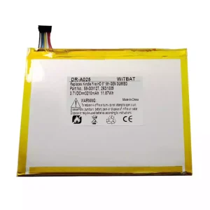 Batteria per Amazon Kindle Fire HD 8" 5th GEN,SG98EG 26S1009