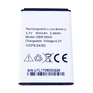 Batteria per Doro 1350,1360,1361,2424,Primo 401,DBR-800A