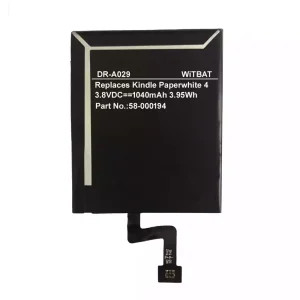 Batteria per Kindle Paperwhite 4,58-000194,26S1017