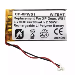 Batteria per XP ORX Deus,WS1,WS2,WS3,WS4,WS5