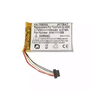Batteria per TomTom Go 5000,Go 5100,Go 6000,Go 6100,Go 9000,AHA11111008