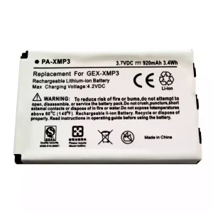 Batteria per Pioneer GEX-XMP3,Sirius XM XMP3,XM-6900-0004-00,990552