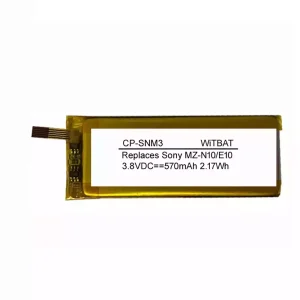 Batteria per Sony MZ-N10,MZ-E10,LIP-3WMB