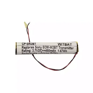 Batteria per SONY ECM-W2BT LIS1643