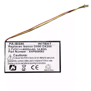 Batteria per Ibasso DX80,DX120,DX200,DX220,XHP605083