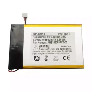 Batteria per Logitech G913 G913 TKL,G915 G915 TKL,AHB355085PCT-02