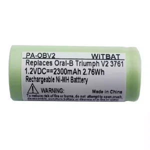Batteria per Braun Oral-B D25,D28,D29,D30,D32,D34,P5000,P6000,P7000
