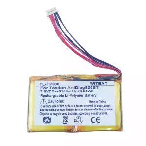 Batteria per Topdon ArtiDiag800BT,PC944755-2S1P