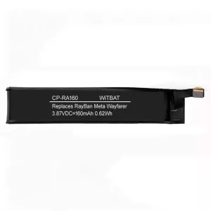 Batteria per Ray-Ban Meta Wayfarer 890-01923-B